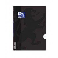 CADERNO OPENFLEX A5 PRETO QUADRICULADO